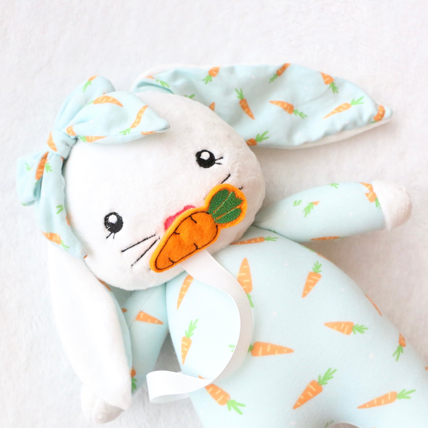 Carrot PJ Snuggle Bunny Doll